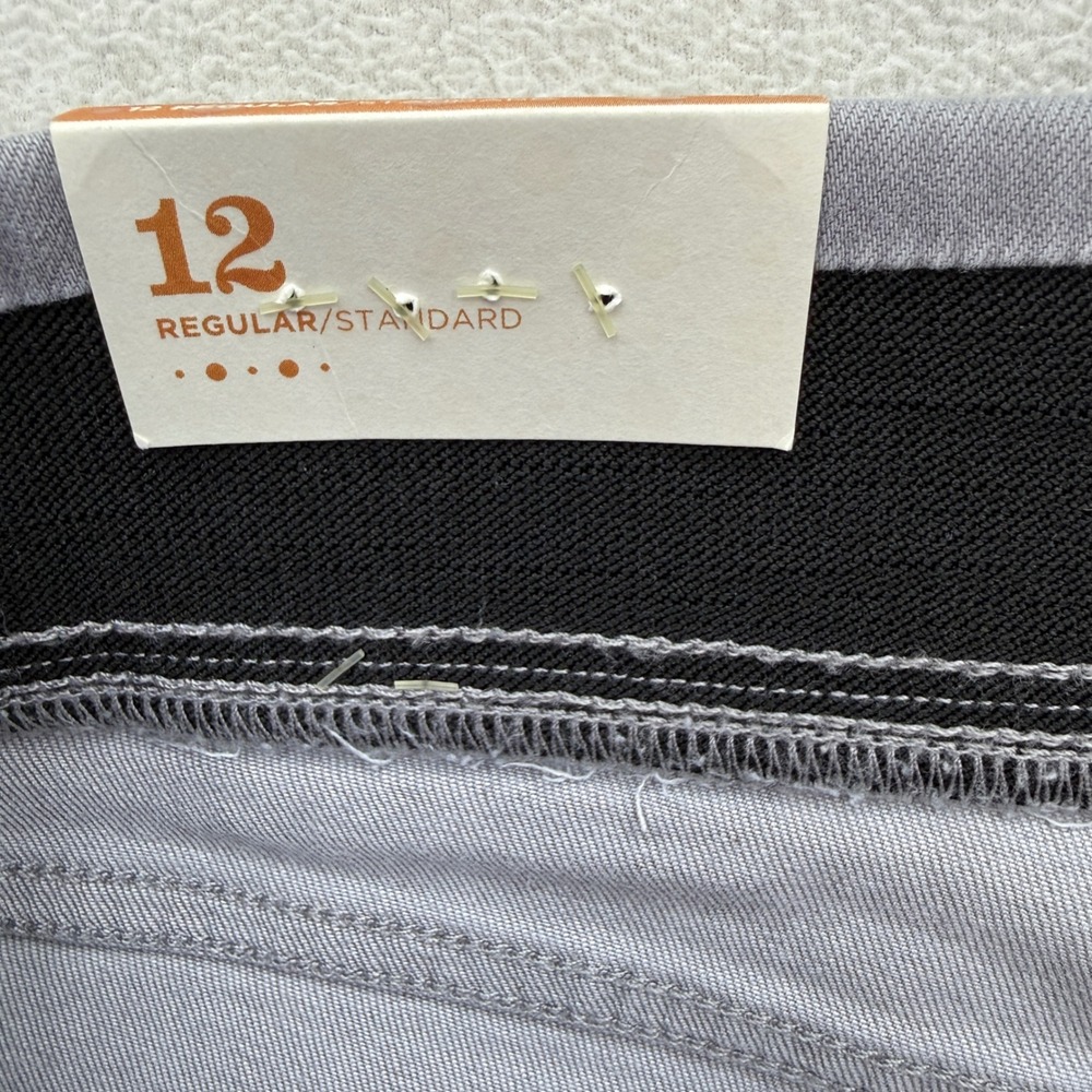 Old Navy Rockstar Jeggings Women 12 Gray Mid-Rise Slimming Waistband NWT - Picture 5 of 9